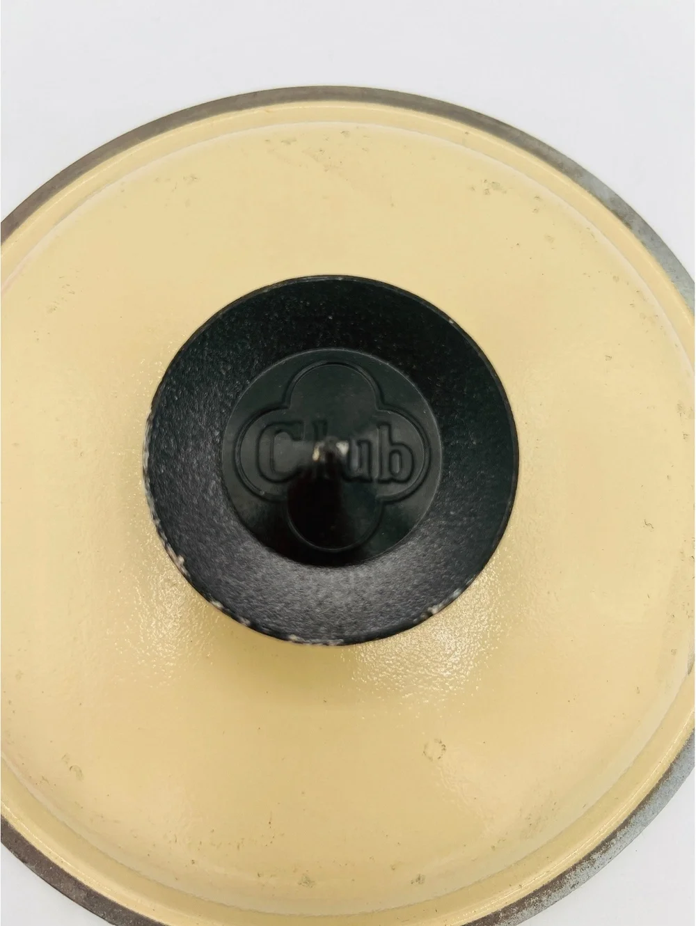 Vintage Club Brand Cookware Aluminum and Plastic Lid with Knob, Approx. 6.5-Inch